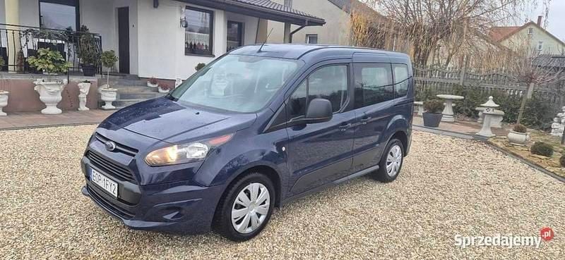 Niebieski Używany 2016 Ford Tourneo Connect Minivan | 29 700 zł - Obraz 1/4