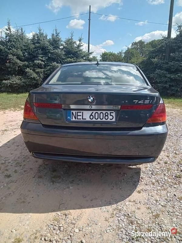 Niebieski Używany 2003 BMW 745 Sedan/Limuzyna | 17 900 zł - Obraz 1/4