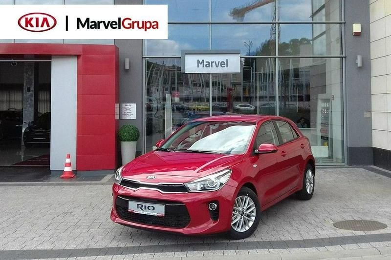 Używany Kia Rio 100 KM (73 kW) 2018 Czerwony Hatchback