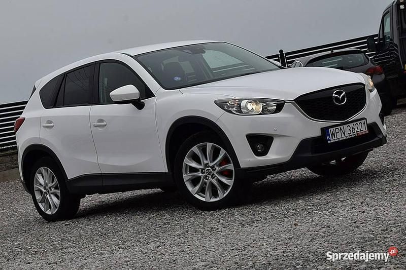 Biały Używany 2012 Mazda CX-5 SUV | 42 900 zł (Uczciwa cena) - Obraz 1/4