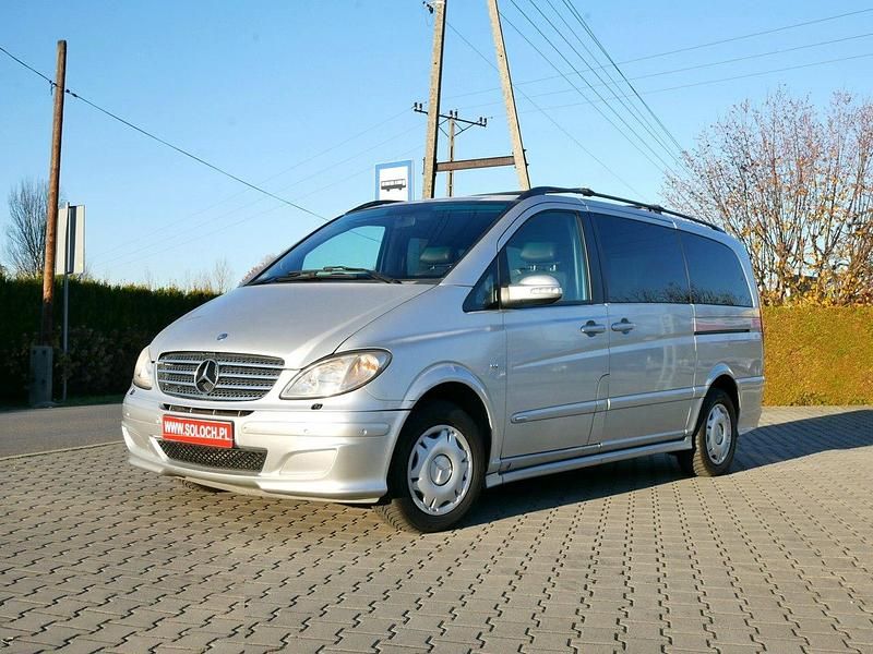 Srebrny Używany 2009 Mercedes Viano Exclusive Minivan | 42 900 zł - Obraz 1/4