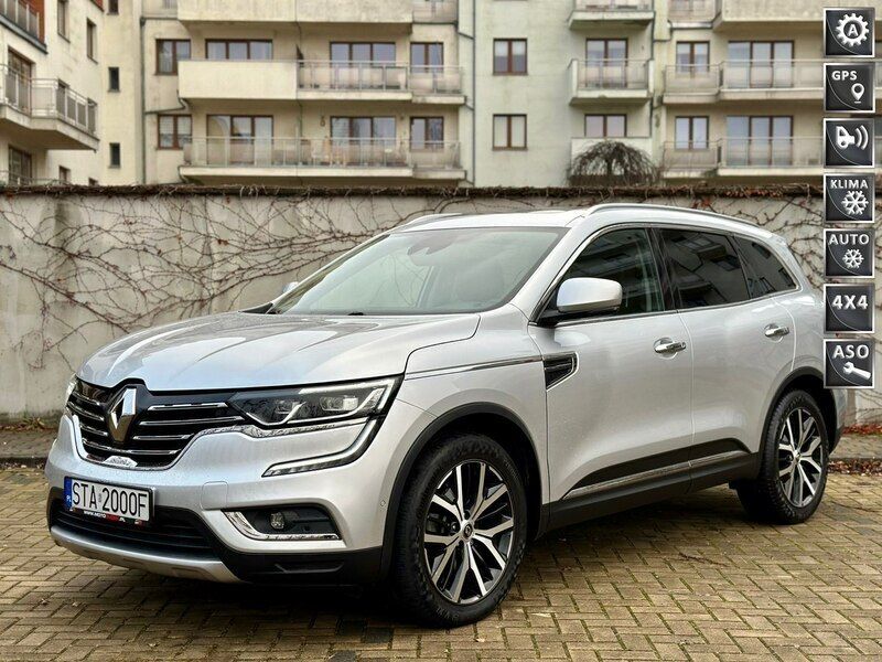 Srebrny (metalik) Używany 2018 Renault Koleos SUV | 107 000 zł - Obraz 1/4