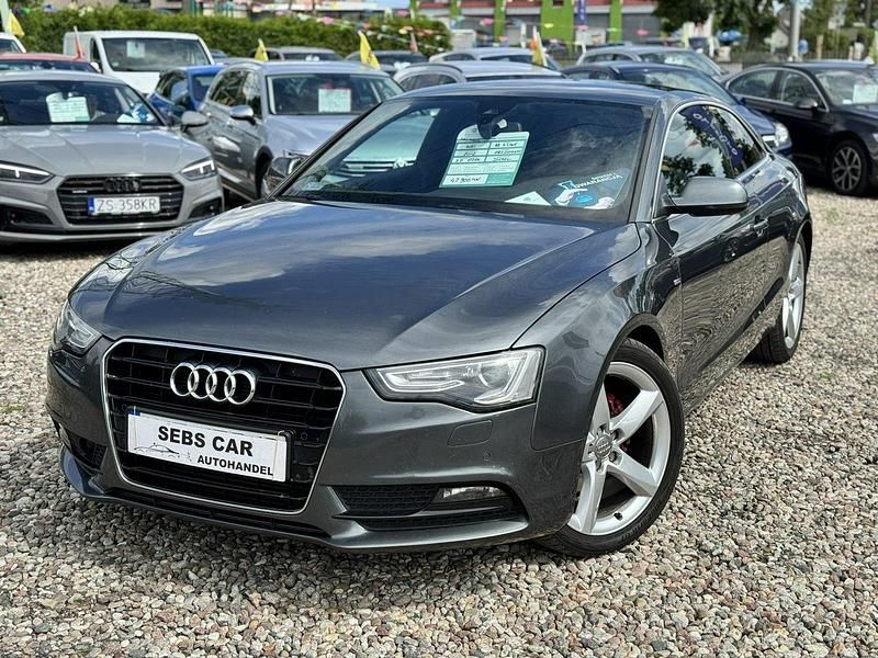 Grafitowy (metalik) Używany 2012 Audi A5 Coupe | 47 900 zł (Dość drogi) - Obraz 1/4