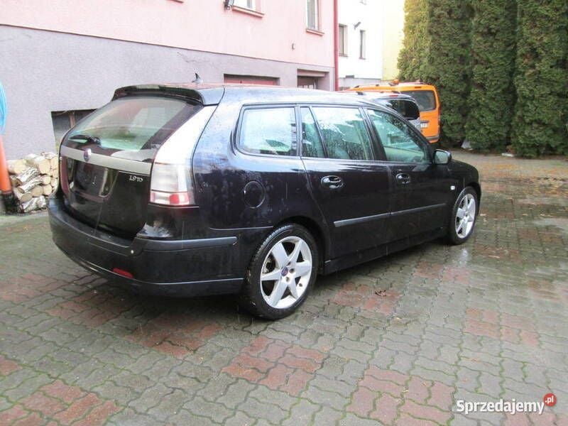 Używany Saab 9-3 Vector 2008 Czarny Kombi