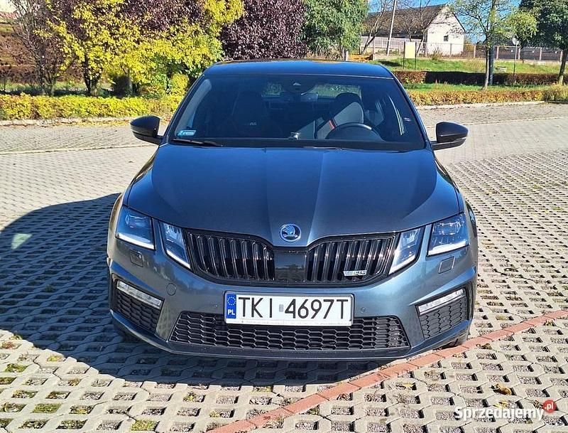 Szary Używany 2019 Skoda Octavia vRS Sedan/Limuzyna | 88 000 zł (Drogi) - Obraz 1/4