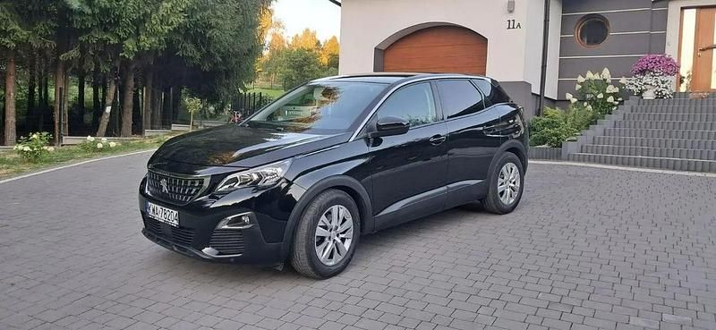 Czarny (metalik) Używany 2019 Peugeot 3008 Sedan/Limuzyna | 67 999 zł (Uczciwa cena) - Obraz 1/4