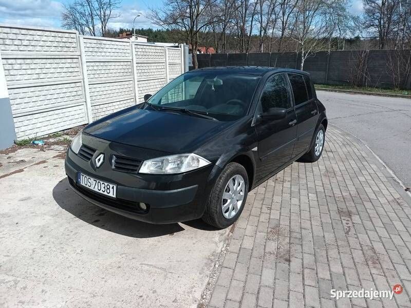 Czarny Używany 2004 Renault Mégane II Hatchback | 4900 zł (Uczciwa cena) - Obraz 1/4