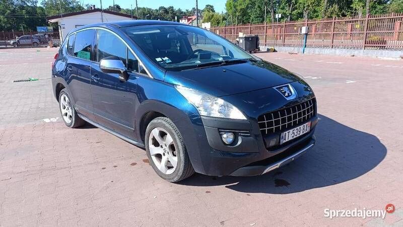 Granatowy Używany 2010 Peugeot 3008 SUV | 18 000 zł - Obraz 1/4