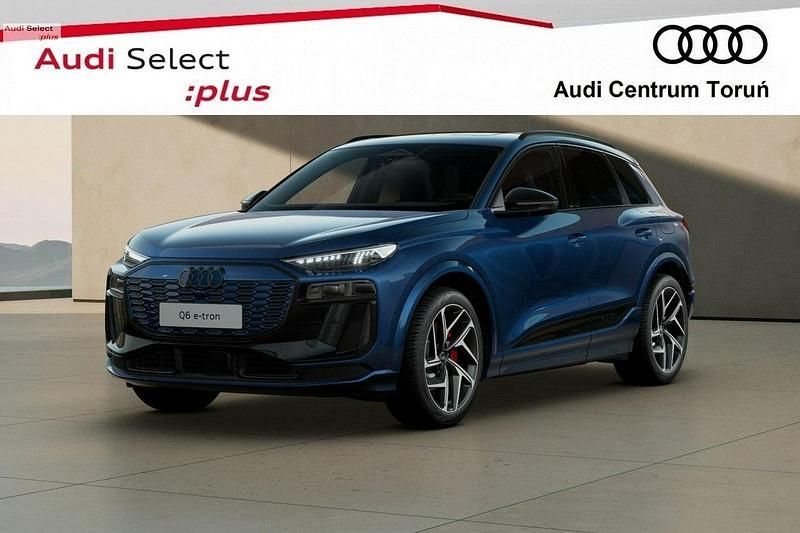 Niebieski Nowe 2024 Audi Q6 e-tron Ambiente SUV | 399 000 zł - Obraz 1/4