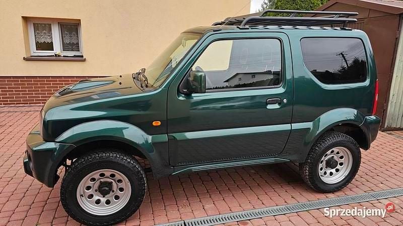 Zielony Używany 2008 Suzuki Jimny SUV | 37 500 zł (Uczciwa cena) - Obraz 1/4