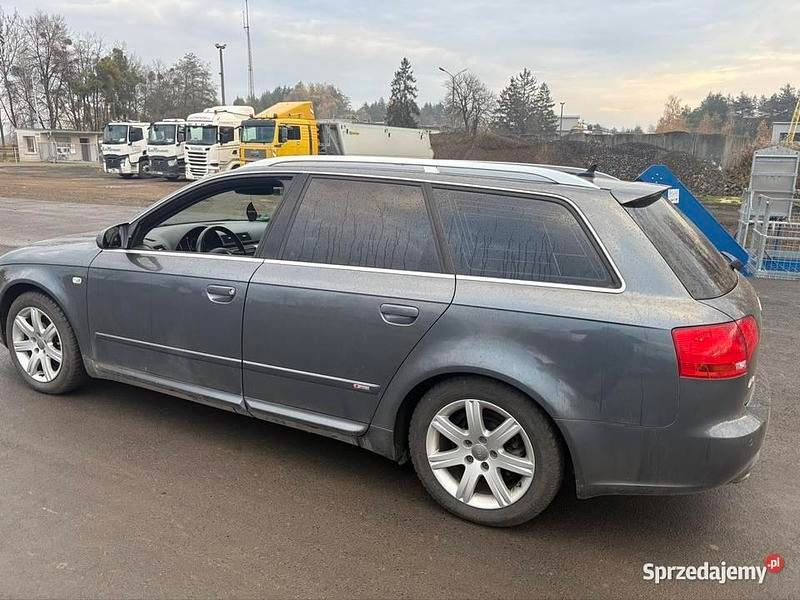 Szary Używany 2006 Audi A4 S-Line Kombi | 15 500 zł (Uczciwa cena) - Obraz 1/4