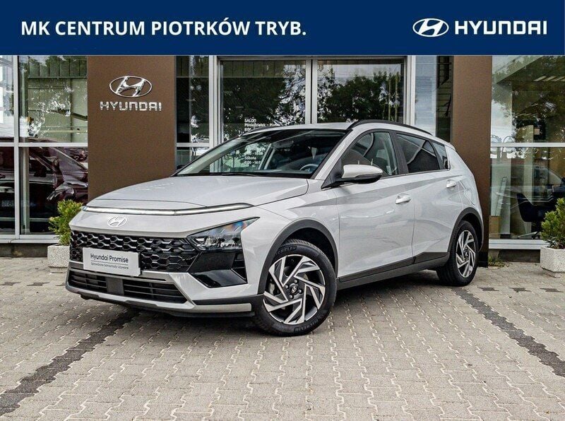 Szary Używany 2024 Hyundai Bayon SUV | 79 900 zł (Uczciwa cena) - Obraz 1/4