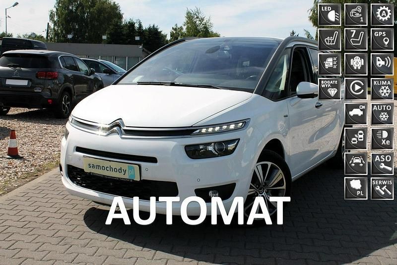 Biały Używany 2016 Citroën Grand C4 Picasso Minivan | 48 999 zł (Dość drogi) - Obraz 1/4