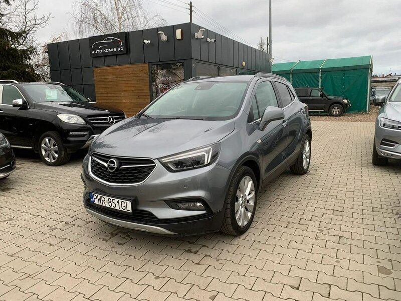 Szary (metalik) Używany 2017 Opel Mokka SUV | 46 900 zł (Uczciwa cena) - Obraz 1/4