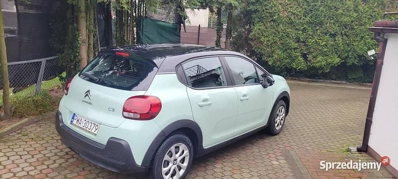 Zielony Używany 2019 Citroën C3 Hatchback | 32 500 zł (Uczciwa cena) - Obraz 1/4