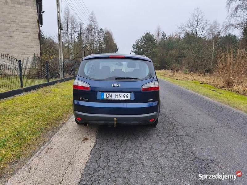 Granatowy Używany 2008 Ford S-MAX S Minivan | 11 500 zł (Dobra cena) - Obraz 1/4