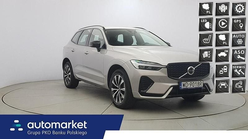 Szary Używany 2023 Volvo XC60 Plus SUV | 189 850 zł - Obraz 1/4