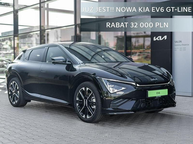 Nowe Kia EV6 239 kW (325 KM) 2025 Czarny SUV