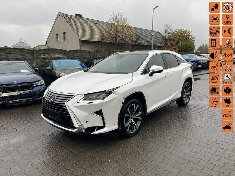 Biały Używany 2019 Lexus RX450h SUV | 92 900 zł - Obraz 1/4