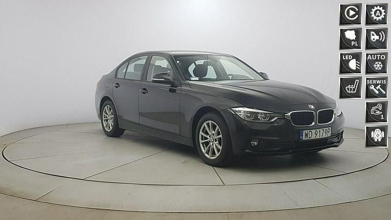 Czarny Używany 2018 BMW 318 Advantage Sedan/Limuzyna | 59 850 zł - Obraz 1/4