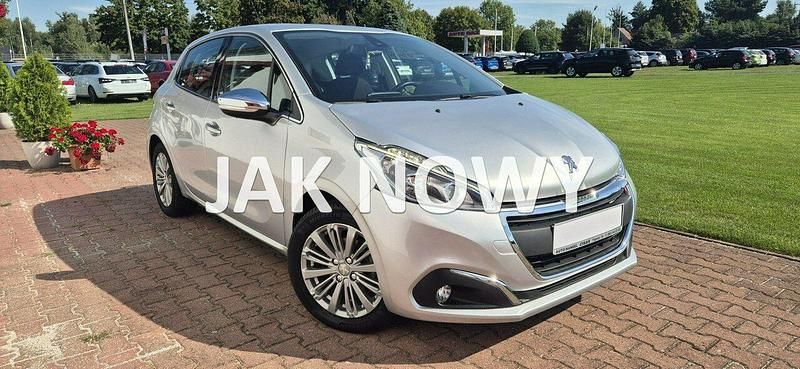 Srebrny Używany 2016 Peugeot 208 Hatchback | 29 800 zł (Uczciwa cena) - Obraz 1/4