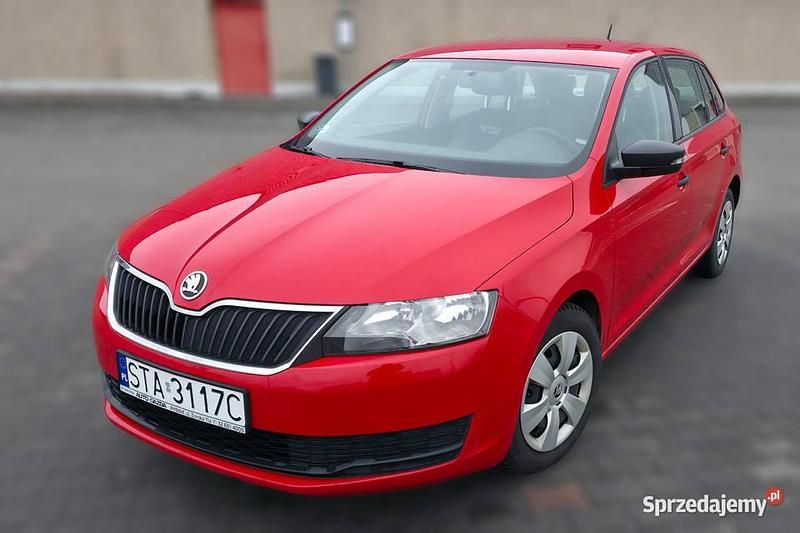 Używany Skoda Rapid Active 2017 Czerwony Hatchback