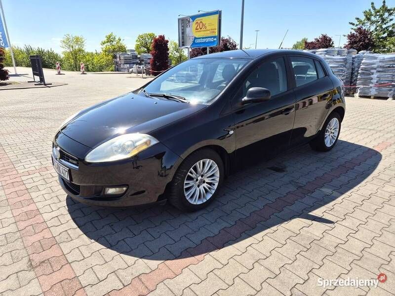 Czarny Używany 2008 Fiat Bravo Hatchback | 13 900 zł (Dość drogi) - Obraz 1/4