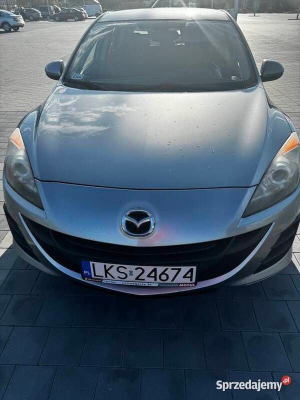 Szary Używany 2010 Mazda 3 Hatchback | 16 500 zł - Obraz 1/4