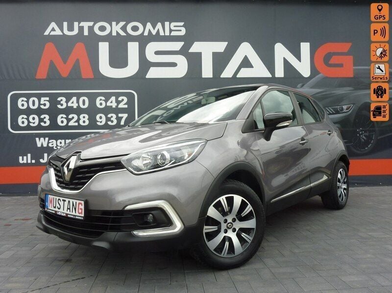 Szary (metalik) Używany 2019 Renault Captur SUV | 49 900 zł (Uczciwa cena) - Obraz 1/4