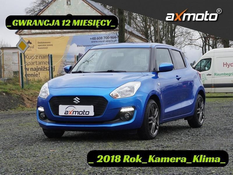 Niebieski (metalik) Używany 2018 Suzuki Swift Sedan/Limuzyna | 35 800 zł (Dobra cena) - Obraz 1/4