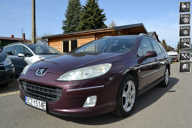 Używany Peugeot 407 136 KM (100 kW) 2008 Wiśniowy Kombi