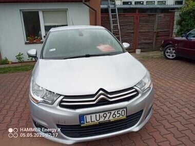 Srebrny Używany 2014 Citroën C4 Hatchback | 22 000 zł (Uczciwa cena) - Obraz 1/4