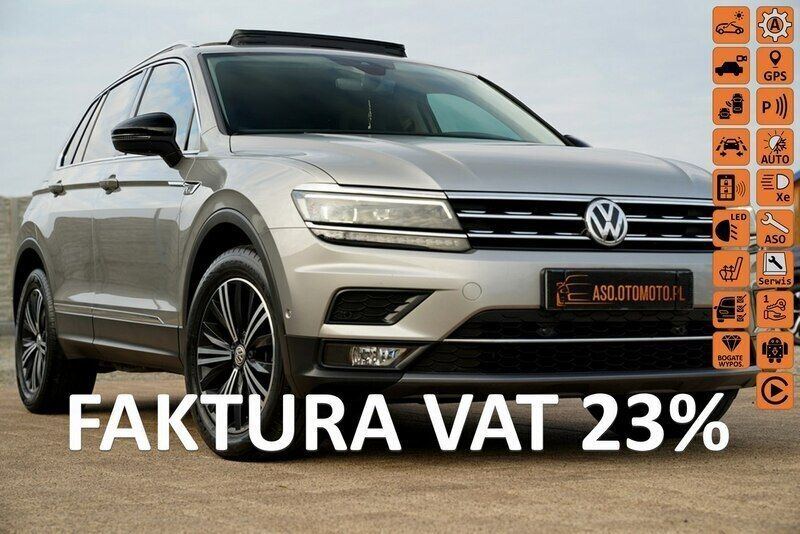 Inny (metalik) Używany 2019 VW Tiguan SUV | 104 634 zł (Drogi) - Obraz 1/4
