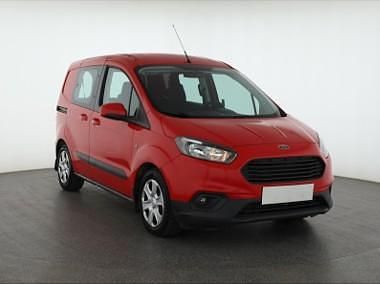 Czerwony Używany 2019 Ford Transit Pickup | 32 499 zł (Dobra cena) - Obraz 1/4