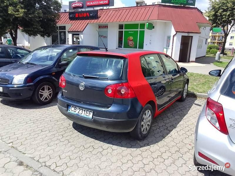 Szary Używany 2007 VW Golf V Hatchback | 9900 zł (Uczciwa cena) - Obraz 1/3