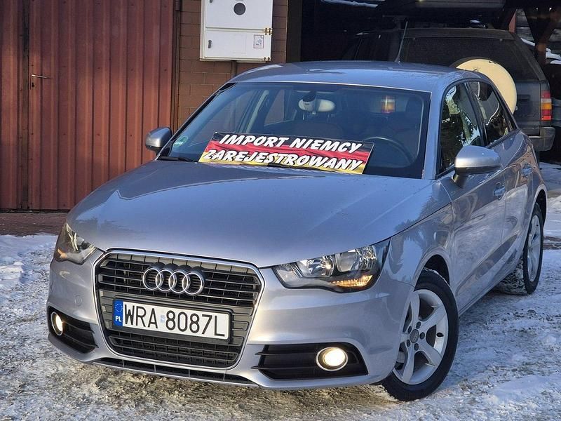 Szary Używany 2014 Audi A1 Sportback Hatchback | 32 900 zł - Obraz 1/4