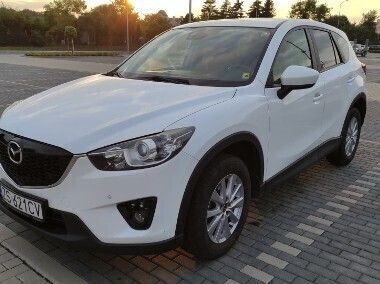 Biały Używany 2014 Mazda CX-5 SUV | 49 900 zł (Dobra cena) - Obraz 1/4