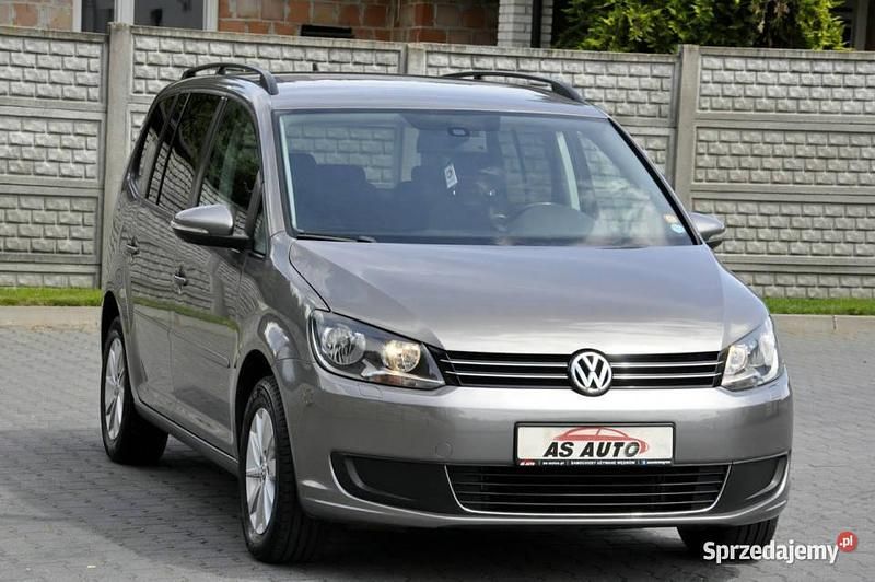 Grafitowy Używany 2010 VW Touran Comfortline Minivan | 29 500 zł (Drogi) - Obraz 1/4