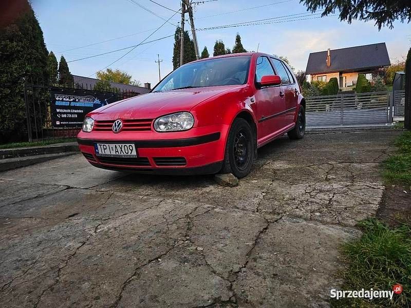 Używany VW Golf IV 1998 Czerwony Hatchback