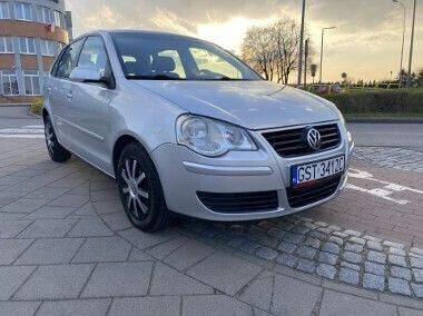 Srebrny Używany 2008 VW Polo Hatchback | 17 999 zł - Obraz 1/4