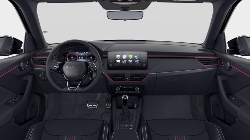 Czerń magic metalizowany Nowe 2025 Skoda Kamiq Monte Carlo SUV | 137 850 zł (Uczciwa cena) - Obraz 1/1