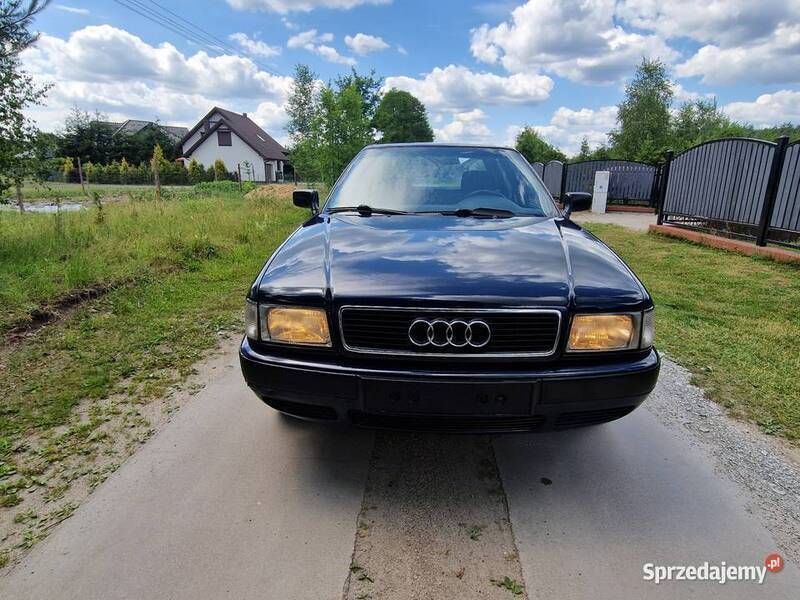 Granatowy Używany 1993 Audi 80 Sport Sedan/Limuzyna | 16 500 zł - Obraz 1/4
