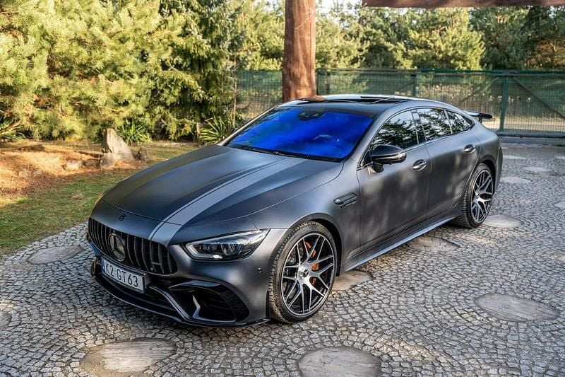 Używany Mercedes AMG GT AMG 639 KM (469 kW) 2018 Czarny Sedan/Limuzyna