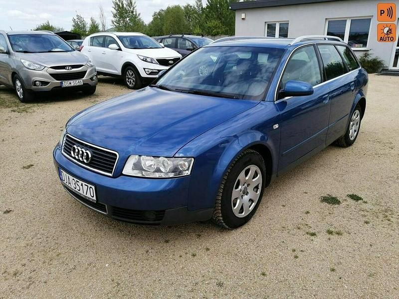Niebieski Używany 2003 Audi A4 Kombi | 13 900 zł (Dość drogi) - Obraz 1/4