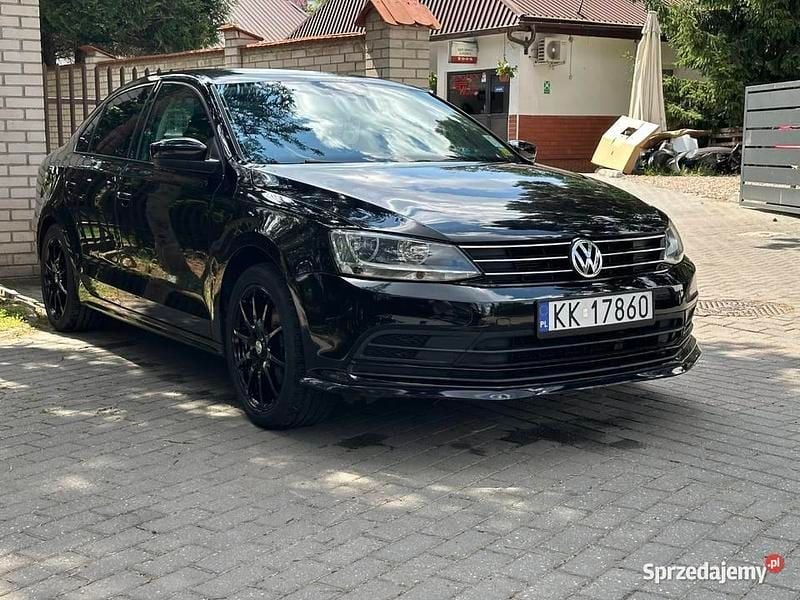 Używany VW Jetta 125 KM (91 kW) 2017 Czarny Sedan/Limuzyna