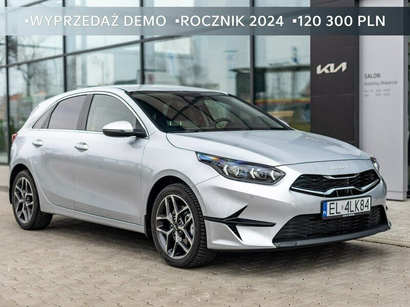 Srebrny (metalik) Używany 2024 Kia Ceed 2 Hatchback | 120 300 zł (Drogi) - Obraz 1/4