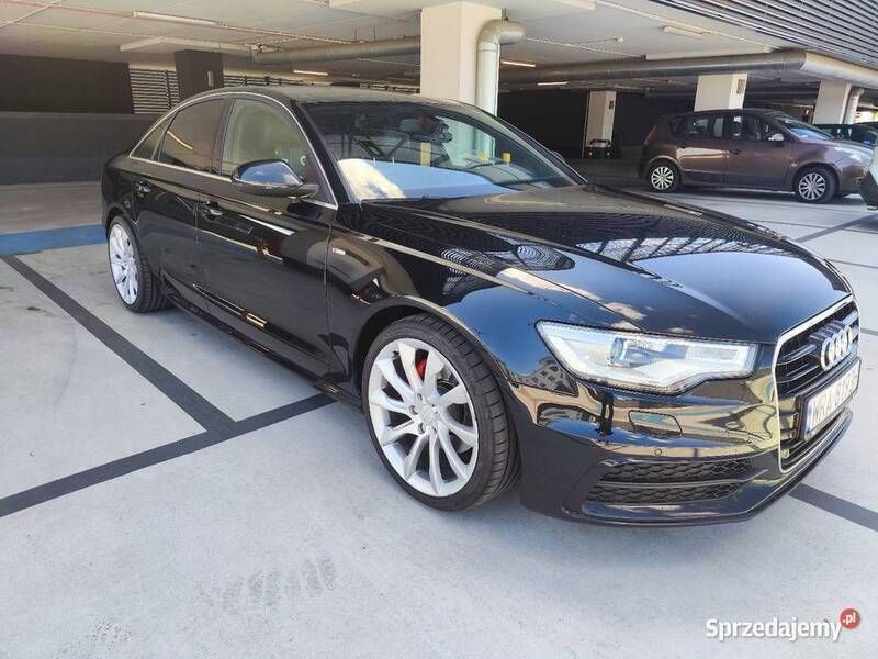 Czarny Używany 2014 Audi A6 S-Line Sedan/Limuzyna | 66 900 zł (Dość drogi) - Obraz 1/4