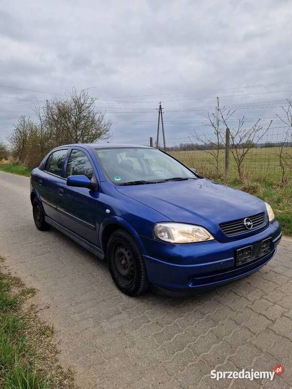 Niebieski Używany 2002 Opel Astra Hatchback | 3200 zł (Uczciwa cena) - Obraz 1/4