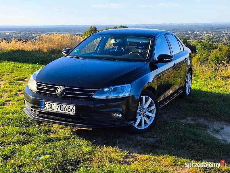 Używany VW Jetta 2015 Czarny Sedan/Limuzyna