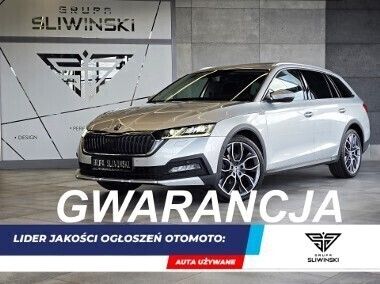 Srebrny Używany 2021 Skoda Octavia Kombi | 122 900 zł - Obraz 1/4